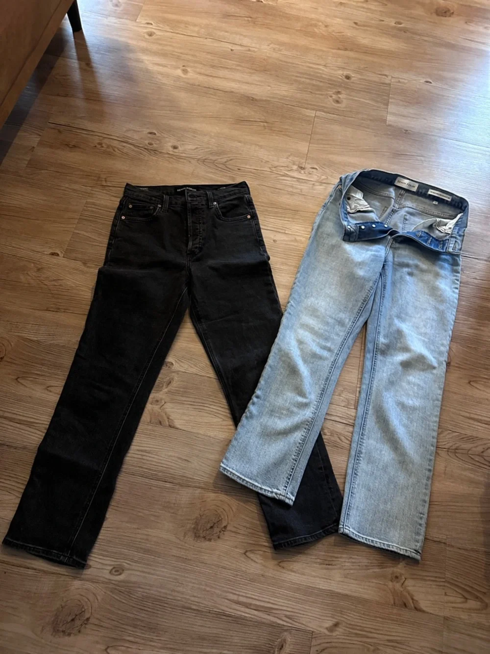 Denim Forum Arlo Straight Leg Jeans - 26 - Picture 6 of 11